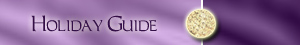 Holiday Guide (Purple)